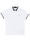 Classic ORB Logo Polo Shirt White - VIVIENNE WESTWOOD - BALAAN 3