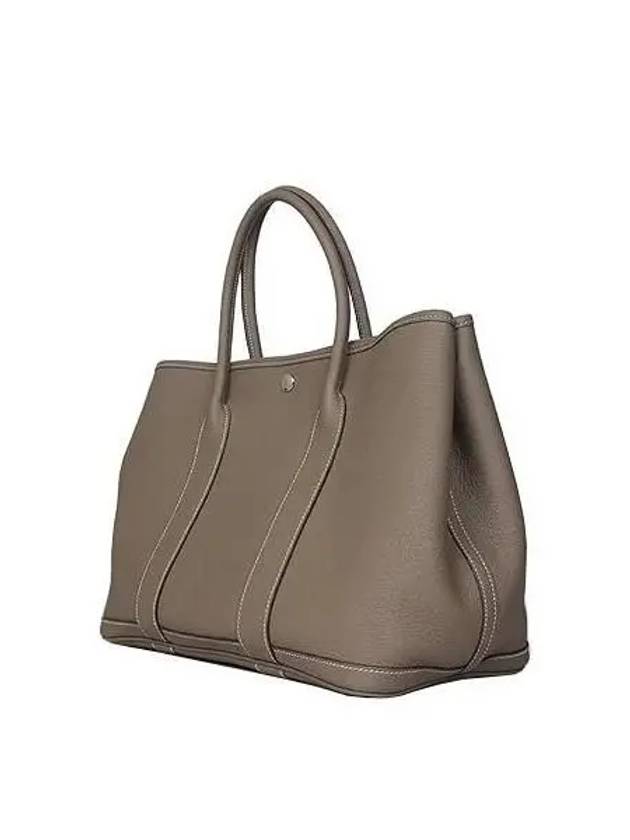 silver tote bag - HERMES - BALAAN 3