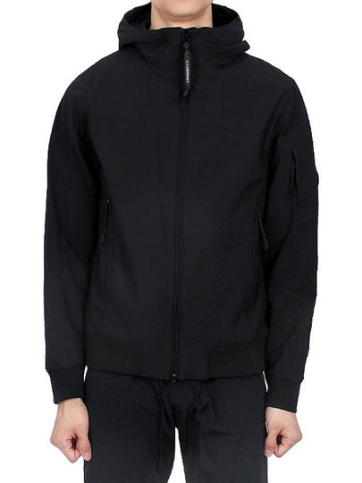 Shell R Hooded Jacket Black - CP COMPANY - BALAAN 2