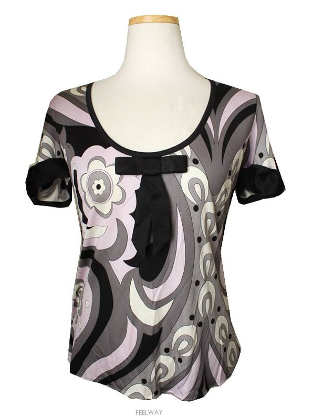 women short sleeve t shirt - EMILIO PUCCI - BALAAN 1