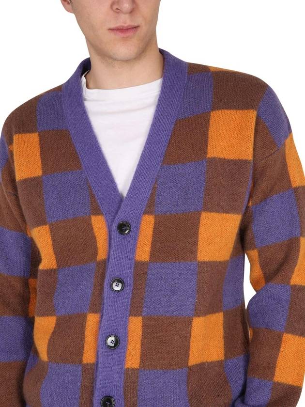 CHECK PATTERN CARDIGAN - DROLE DE MONSIEUR - BALAAN 4