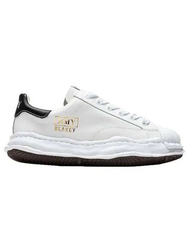 Blakey Logo OG Sole Low Top Sneakers White - MAISON MIHARA YASUHIRO - BALAAN 2