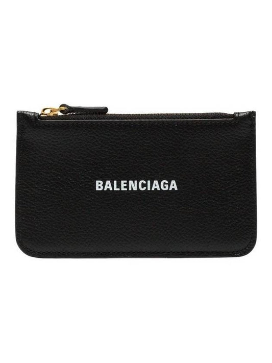 Cash Large Long Coin Card Wallet Black - BALENCIAGA - BALAAN 2