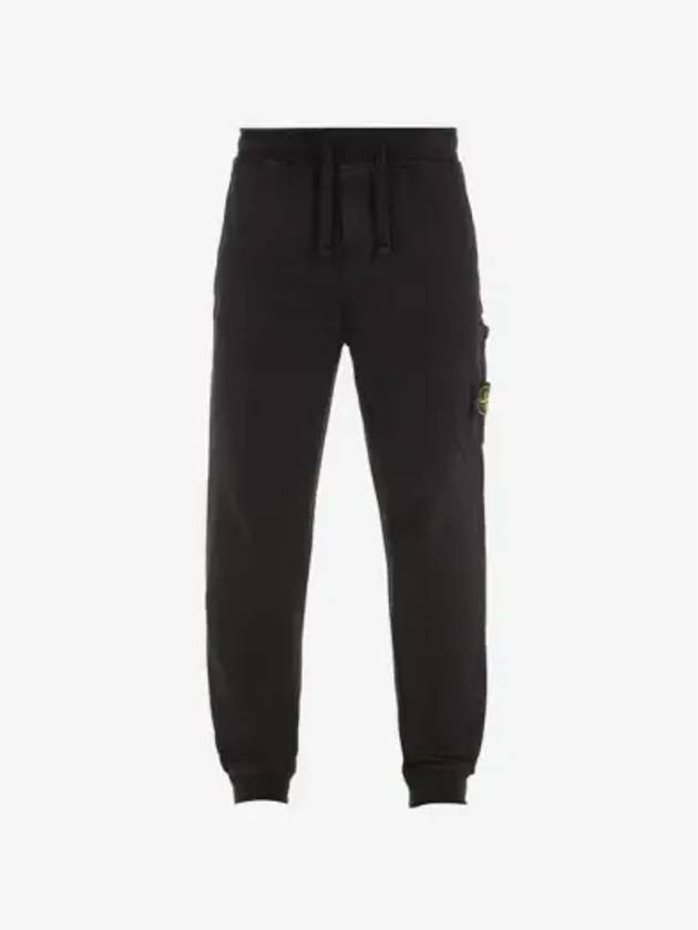 Wappen Patch Cargo Jogger Track Pants Black - STONE ISLAND - BALAAN 2