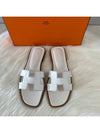 Oran Women Sandals Slippers White - HERMES - BALAAN 2