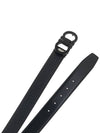 Reversible Leather Belt Black - SALVATORE FERRAGAMO - BALAAN 10