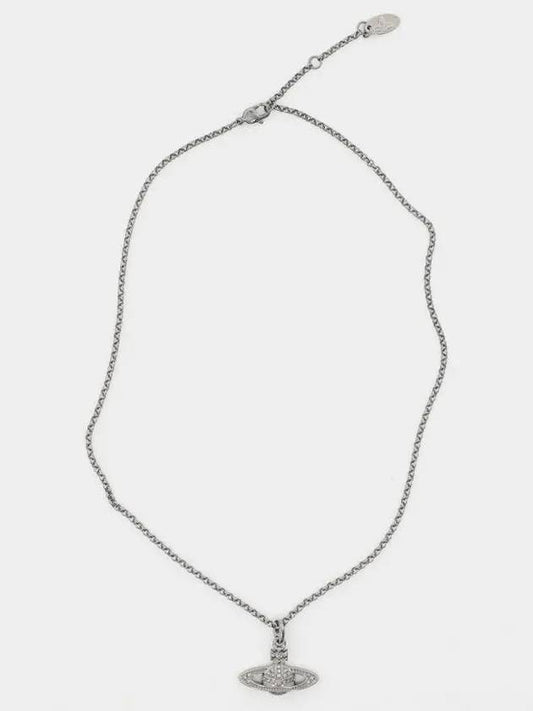 Mini Bas Relief Pendant Necklace Silver - VIVIENNE WESTWOOD - BALAAN 2