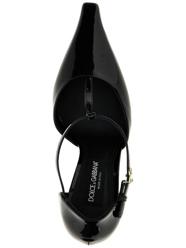 T bar sandals heel black - DOLCE&GABBANA - BALAAN 3