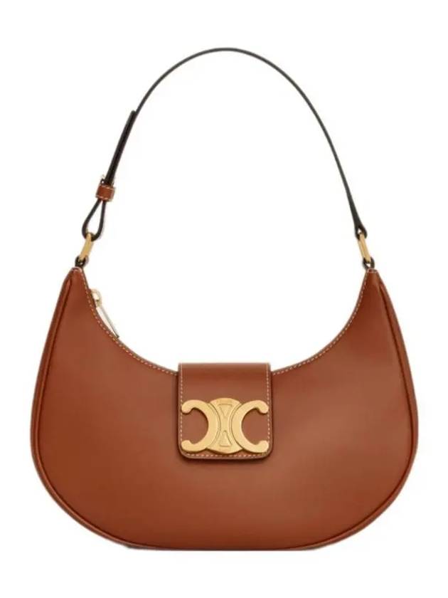 Ava Triomphe Smooth Calfskin Shoulder Bag Tan - CELINE - BALAAN 2