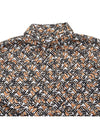 monogram pattern shirt - BURBERRY - BALAAN.