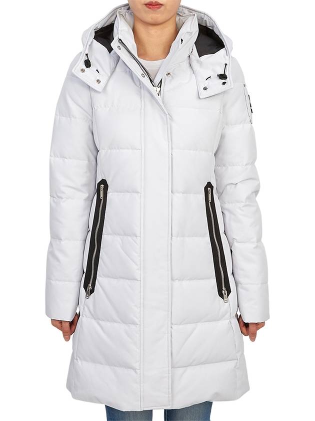 Berland Hood Long Padding White - MOOSE KNUCKLES - BALAAN 5