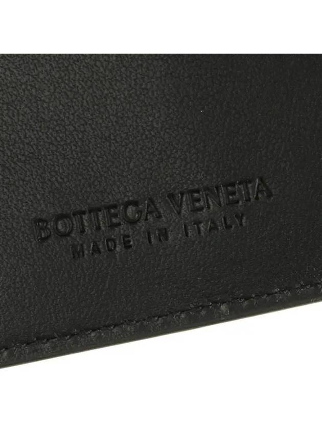 Intrecciato Flap Card Case Black - BOTTEGA VENETA - BALAAN 7