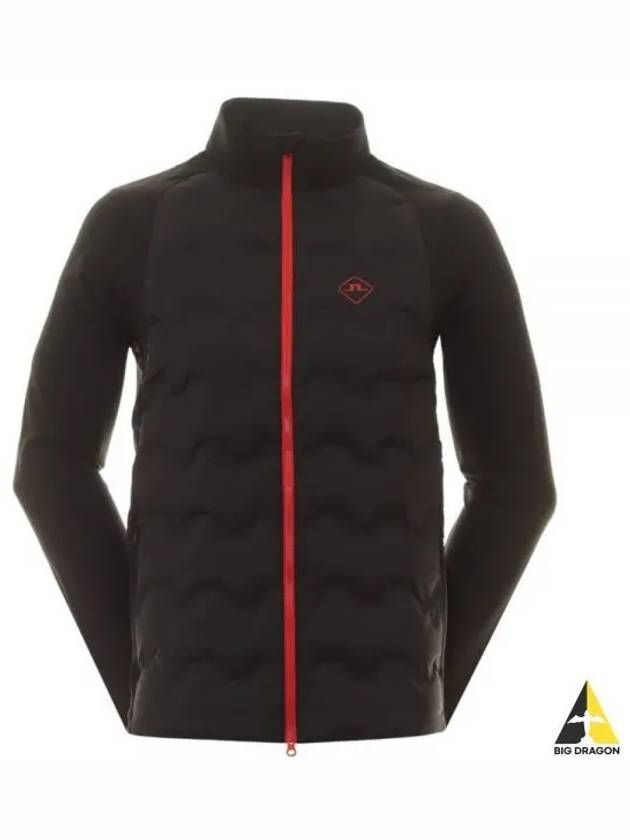 Dexter Hybrid Padded Zip-Up Jacket Black - J.LINDEBERG - BALAAN 2