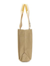 Woody Canvas Medium Tote Bag Yellow - CHLOE - BALAAN 3