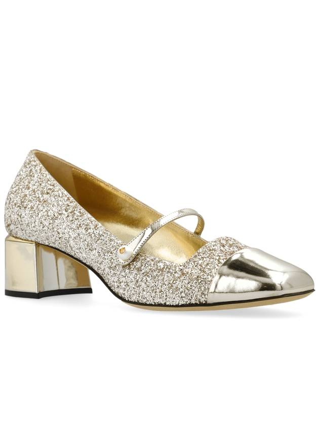 Jimmy Choo Glitter High Heels 'Elisa', Women's, Gold - JIMMY CHOO - BALAAN 4