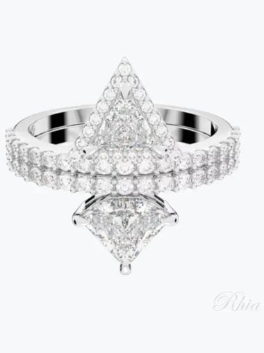 STElla Ring WHITE RHS 5642989 - SWAROVSKI - BALAAN 1