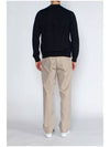 Bold Fox Head Patch V Neck Wool Cardigan Black - MAISON KITSUNE - BALAAN 5