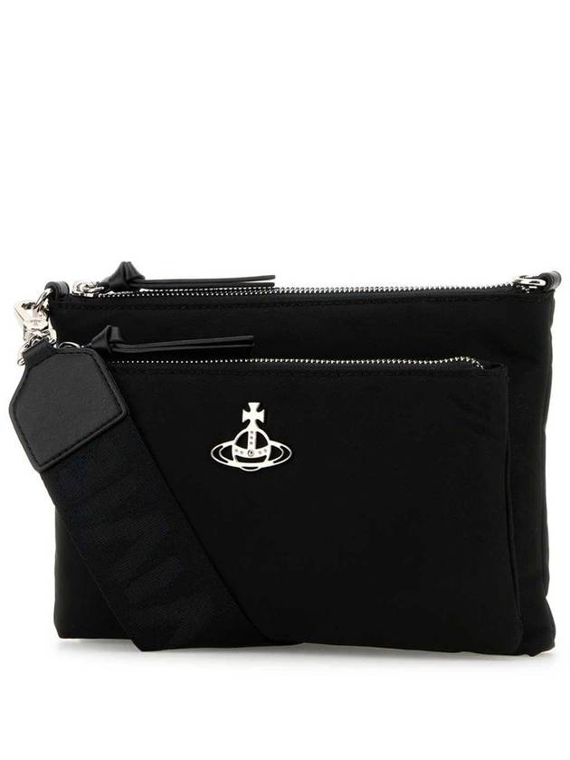 Penny ORB Logo Removable Strap Cross Bag Black - VIVIENNE WESTWOOD - BALAAN 3