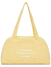 SUGAR BAG YELLOW - DER KOFFER - BALAAN 6