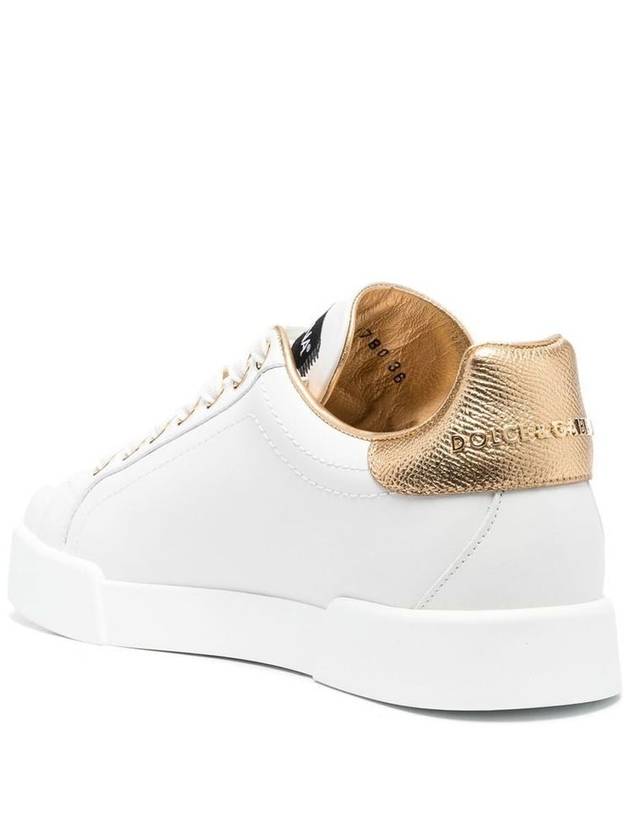 Women's Portofino Low Top Sneakers - DOLCE&GABBANA - BALAAN 3