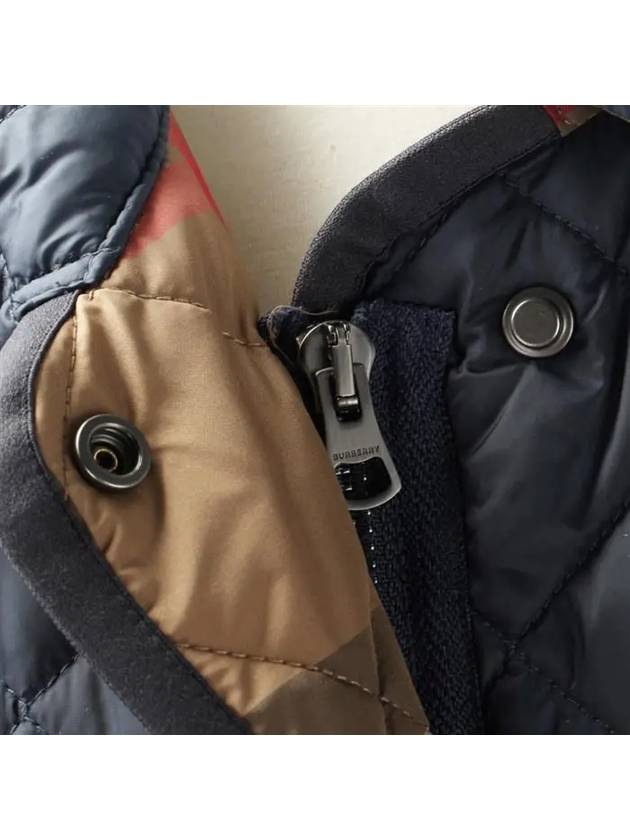 Dalry Quilted Jacket Navy - BURBERRY - BALAAN 7