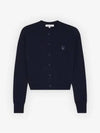 Bold Fox Head Patch Regular Cardigan Navy - MAISON KITSUNE - BALAAN 3