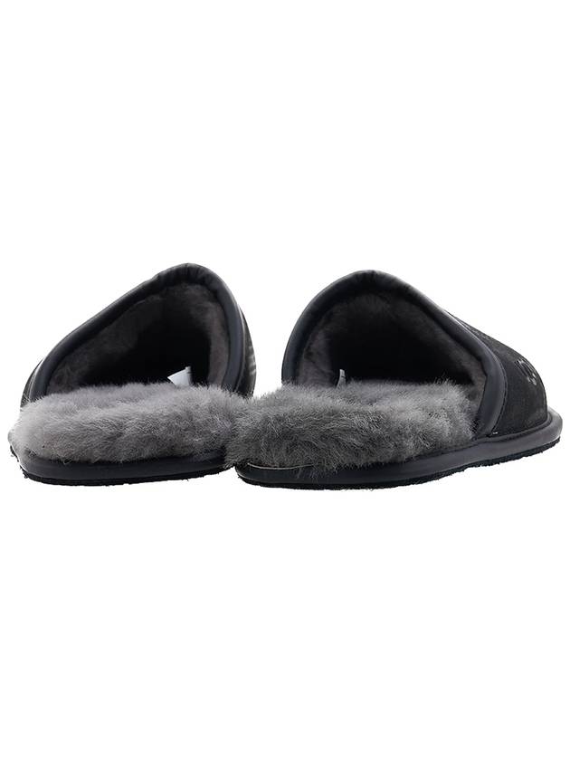 Scuff Leather Slippers Black - UGG - BALAAN 5