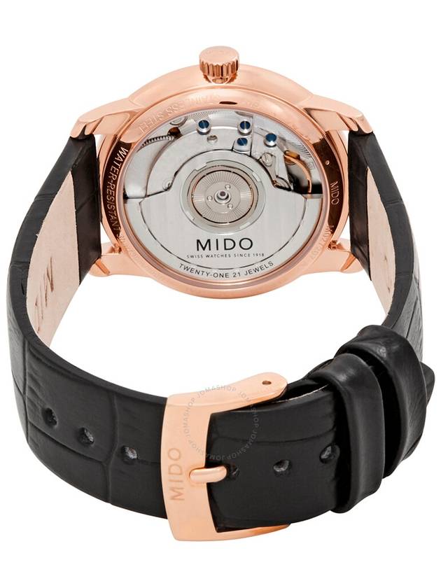 Mido Baroncelli III Automatic Silver Dial Ladies Watch M0272073601300 - MIDO - BALAAN 3