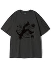 EL dropper short sleeve t-shirt charcoal - ELIMENO - BALAAN 1