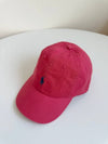 Pony Logo Embroidered Ball Cap Berry - POLO RALPH LAUREN - BALAAN 2