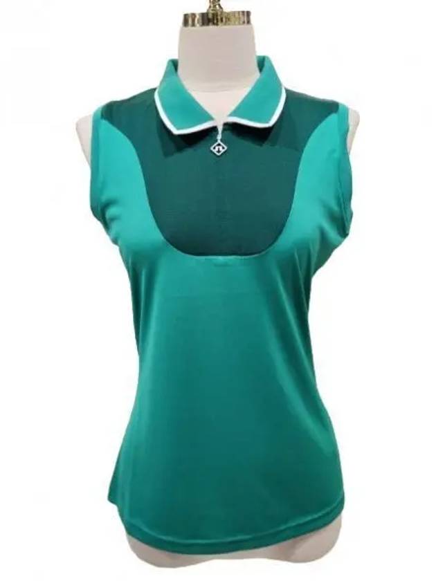 Golf wear women s collar sleeveless t shirt GWJT07878 M376 - J.LINDEBERG - BALAAN 2