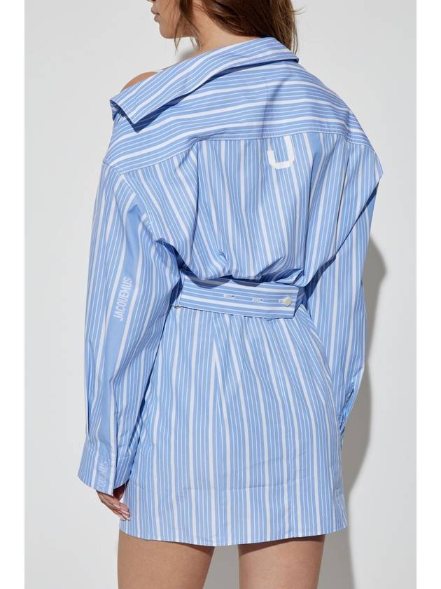 Jacquemus Shirt Dress, Women's, Blue - JACQUEMUS - BALAAN 4