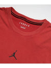 Jordan Sports Dry Fit Short Sleeve T-Shirt Red - NIKE - BALAAN 4