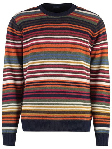 Paul & Shark Wool-Blend Crew-Neck Sweater - PAUL & SHARK - BALAAN 1