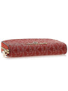 Jet Set Small Logo Card Wallet Red - MICHAEL KORS - BALAAN 6