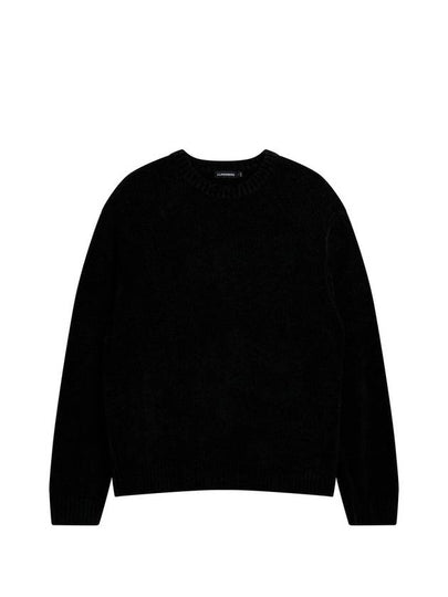 Charles Chenille Knit Top Black - J.LINDEBERG - BALAAN 2