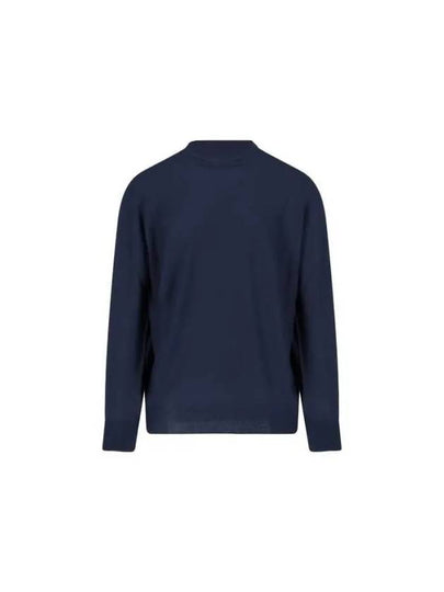 Men's Super Light Crew Neck Knit Top Navy - LORO PIANA - BALAAN 2