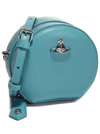 Logo Round Cross Bag Blue - VIVIENNE WESTWOOD - BALAAN 2