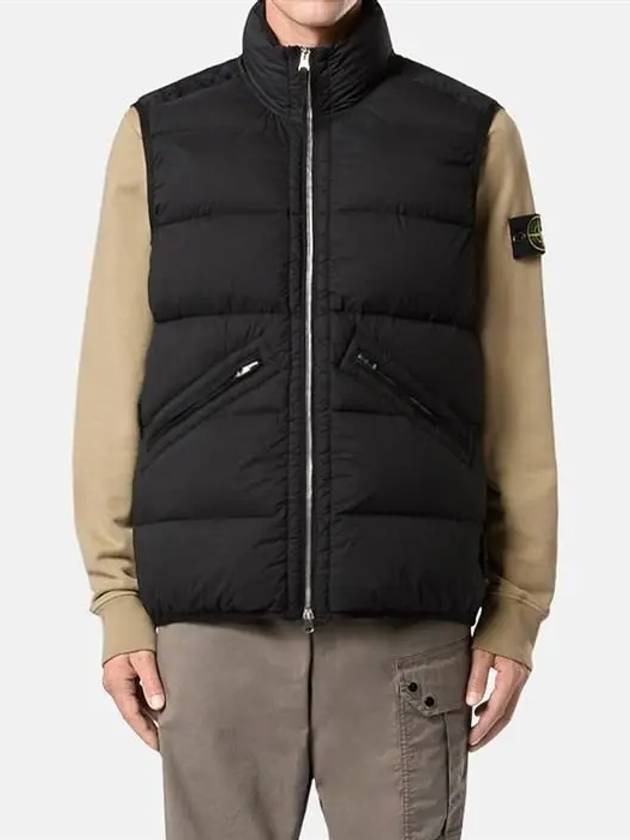 Seamless Tunnel Nylon Down Vest Black - STONE ISLAND - BALAAN 5