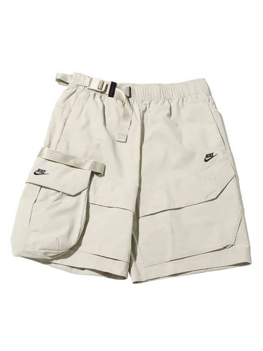 Sportswear Tech Pack Woven Unlined Cargo Shorts Beige - NIKE - BALAAN.