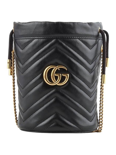 575163 GG Marmont Mini Bucket Cross Bag 33668 - GUCCI - BALAAN 1