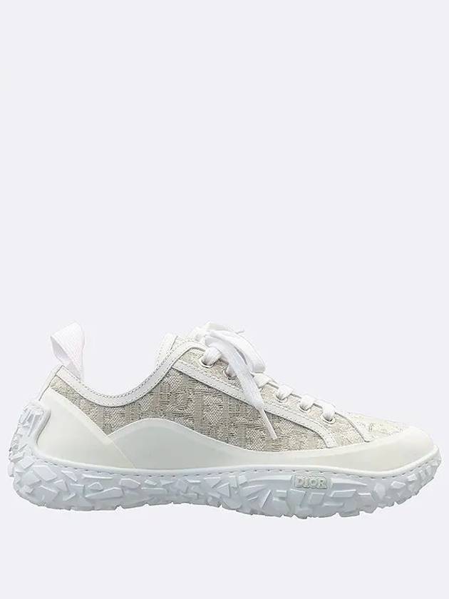 Unused 3SN277ZJW White Color Leather Oblique Low Top Sneakers 40 250MM - DIOR - BALAAN 4