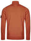 Men's Waffen Patch Light Pure Wool Turtleneck Red - STONE ISLAND - BALAAN 4