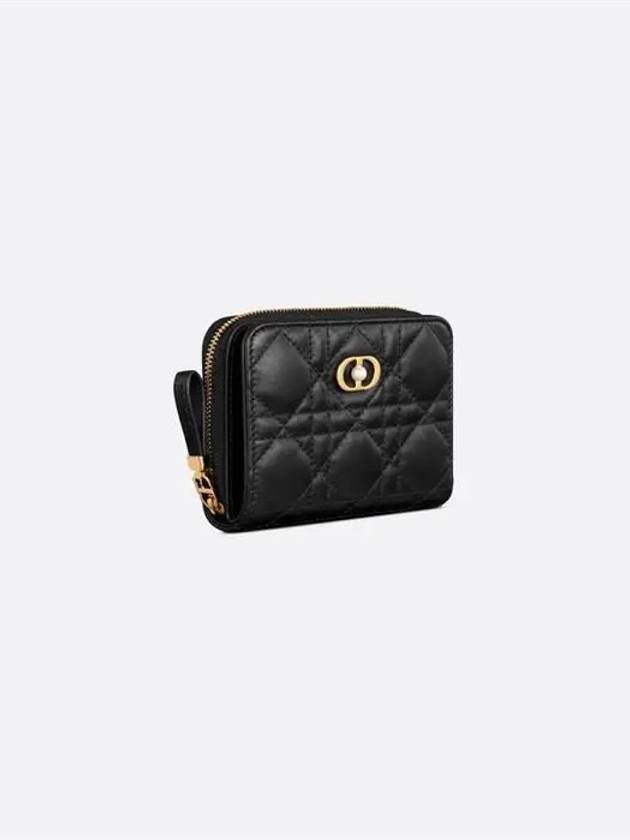 Jolie Scarlet Half Wallet Black - DIOR - BALAAN 3