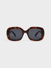 Eyewear Triomphe 10 Acetate Sunglasses Red Havana - CELINE - BALAAN 3