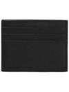 Saffiano Leather Card Wallet Black - PRADA - BALAAN 4