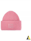 Face Applique Beanie Pink - ACNE STUDIOS - BALAAN 2