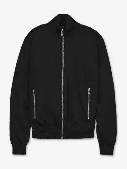 Reversible Wool Nylon Bomber Jacket Black - PRADA - BALAAN 2