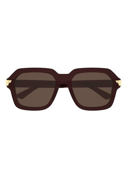 Eyewear Oversized Frame Sunglasses Brown - BOTTEGA VENETA - BALAAN 1