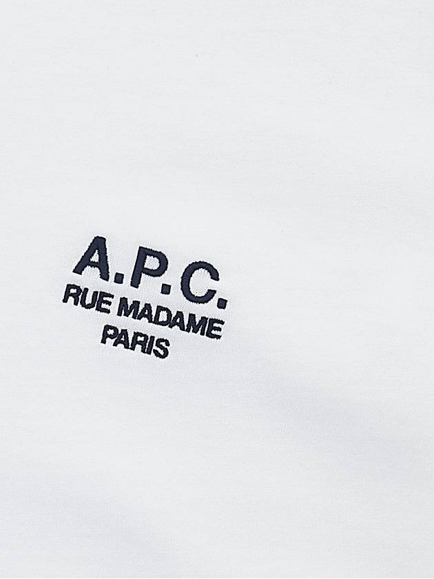 Raymond Short Sleeve T-shirt White - A.P.C. - BALAAN 7